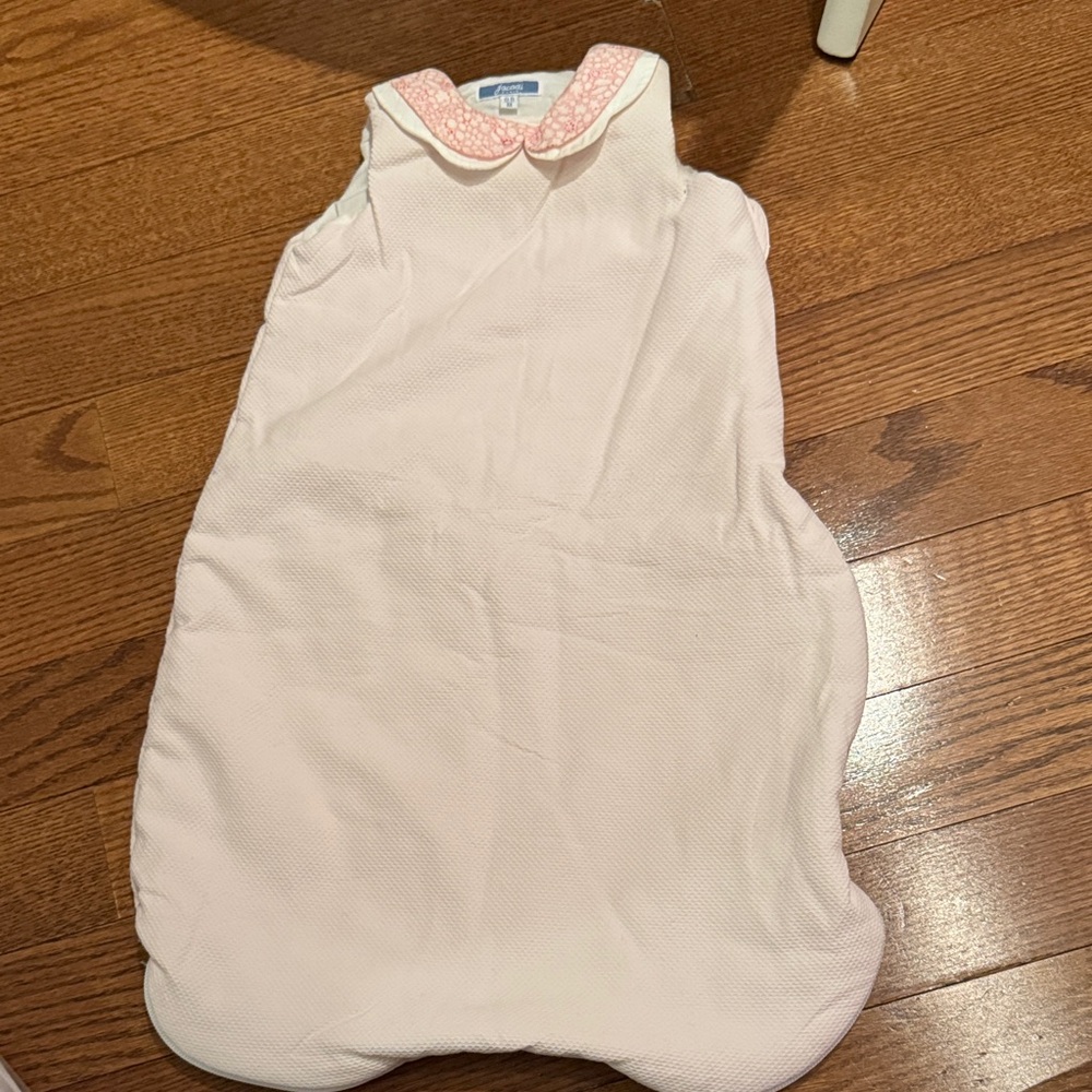 Jacadi Pink Sleeveless Sleep Sack